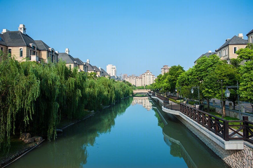 杭州金都夏宫别墅区景观-11