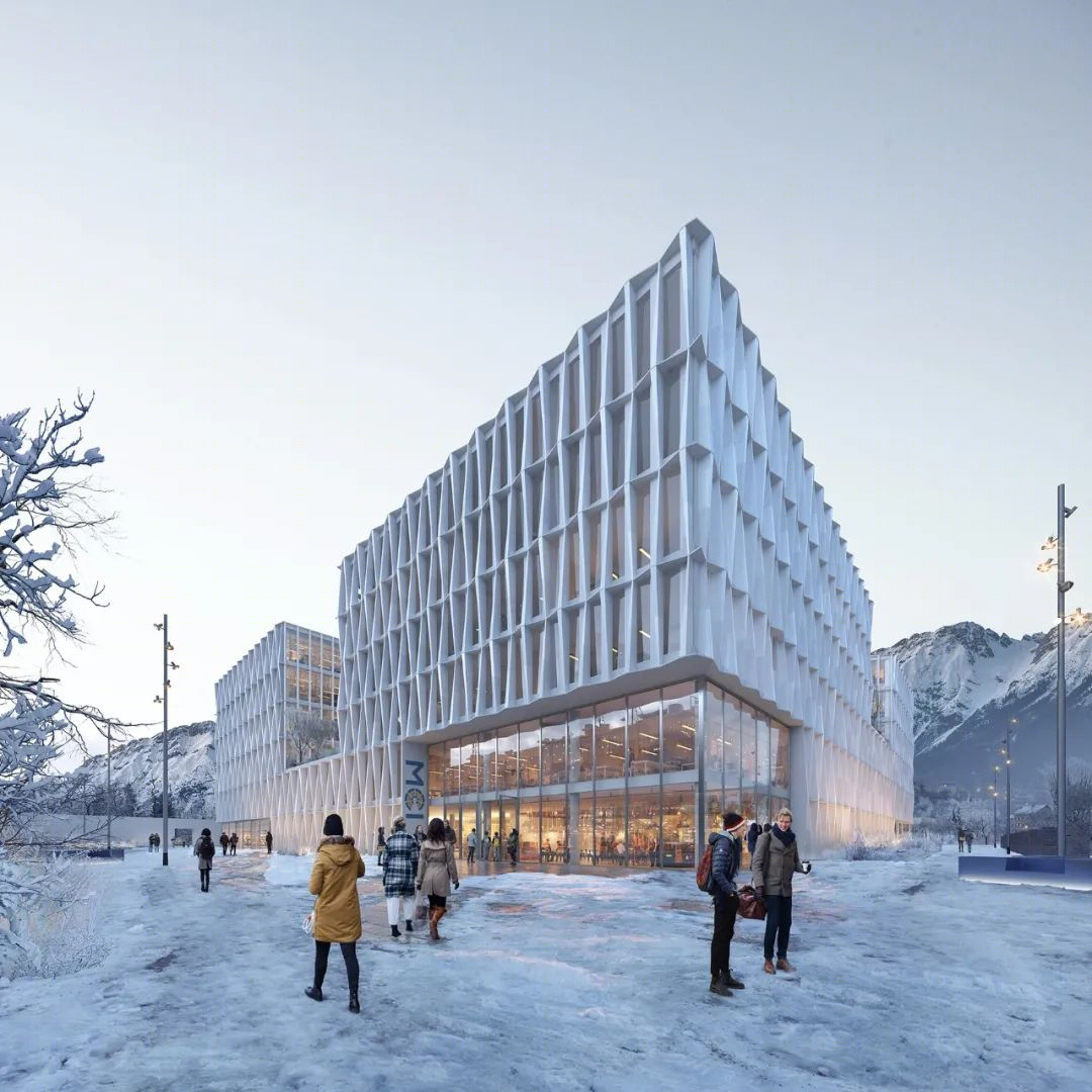 因斯布鲁克管理中心丨奥地利丨Henning Larsen-8