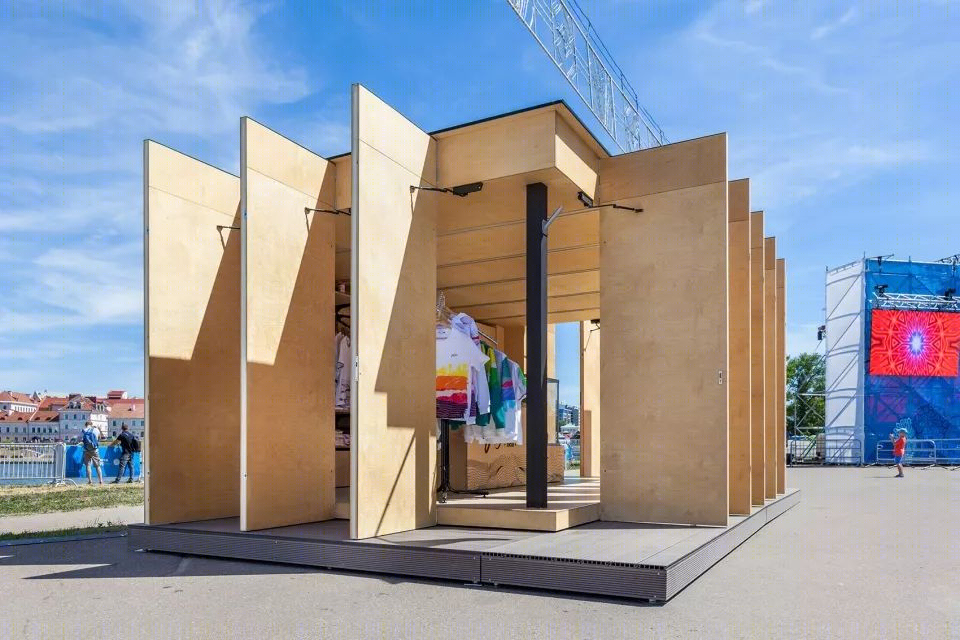 白俄罗斯 Soligorsk 活力展亭，简约环保设计诠释城市品牌-34