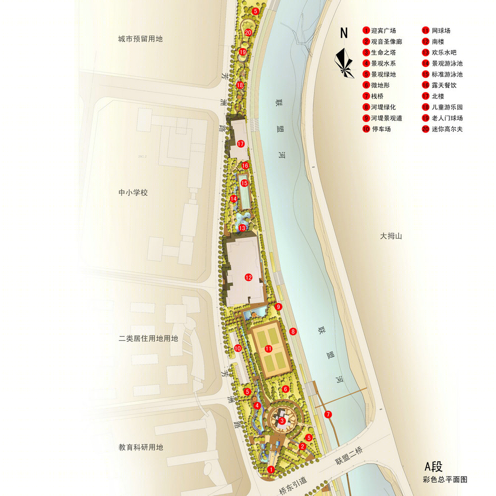 遂宁联盟河观音文化公园丨毕路德国际-17
