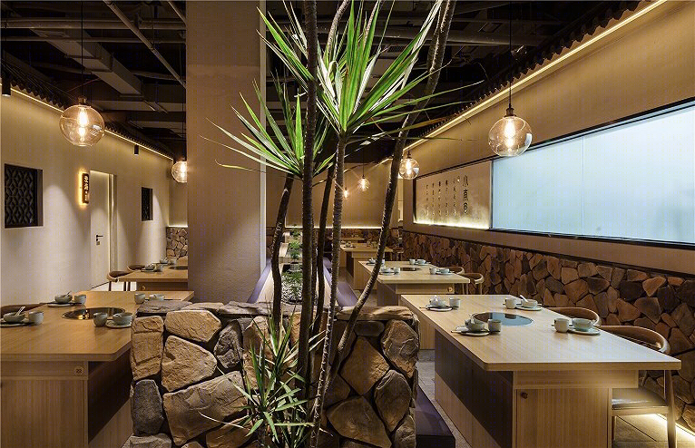 小南风村落餐厅空间-15