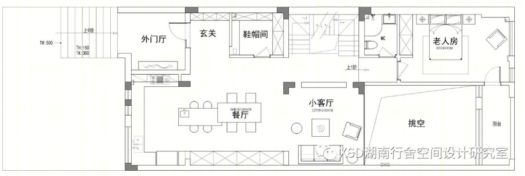 长沙堤亚纳湾联排别墅设计丨中国长沙丨湖南行舍空间设计研究室-15