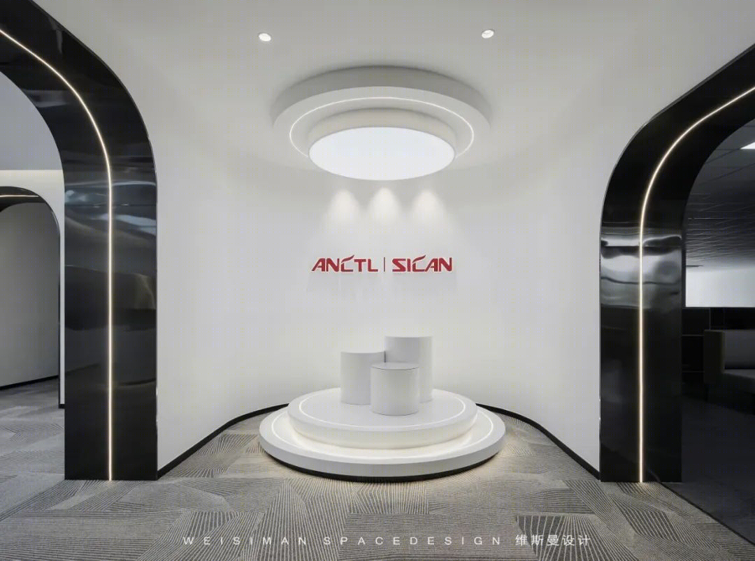 现代极简科技感展厅设计丨中国苏州丨维斯曼全案设计-38