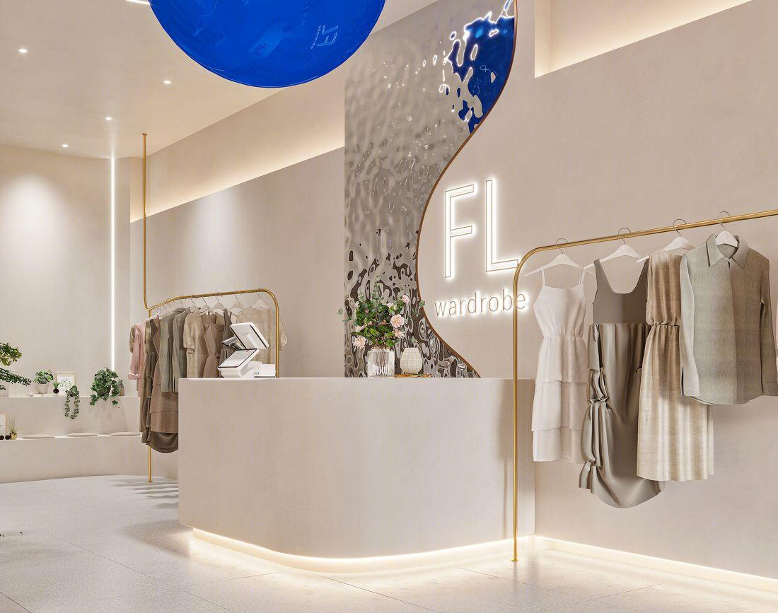 长治 FL 侘寂美学服装店丨中国长治丨绽放设计-13