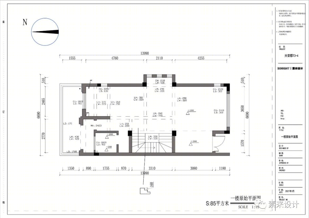 兴荣郡轻奢墅式住宅丨素来设计-16