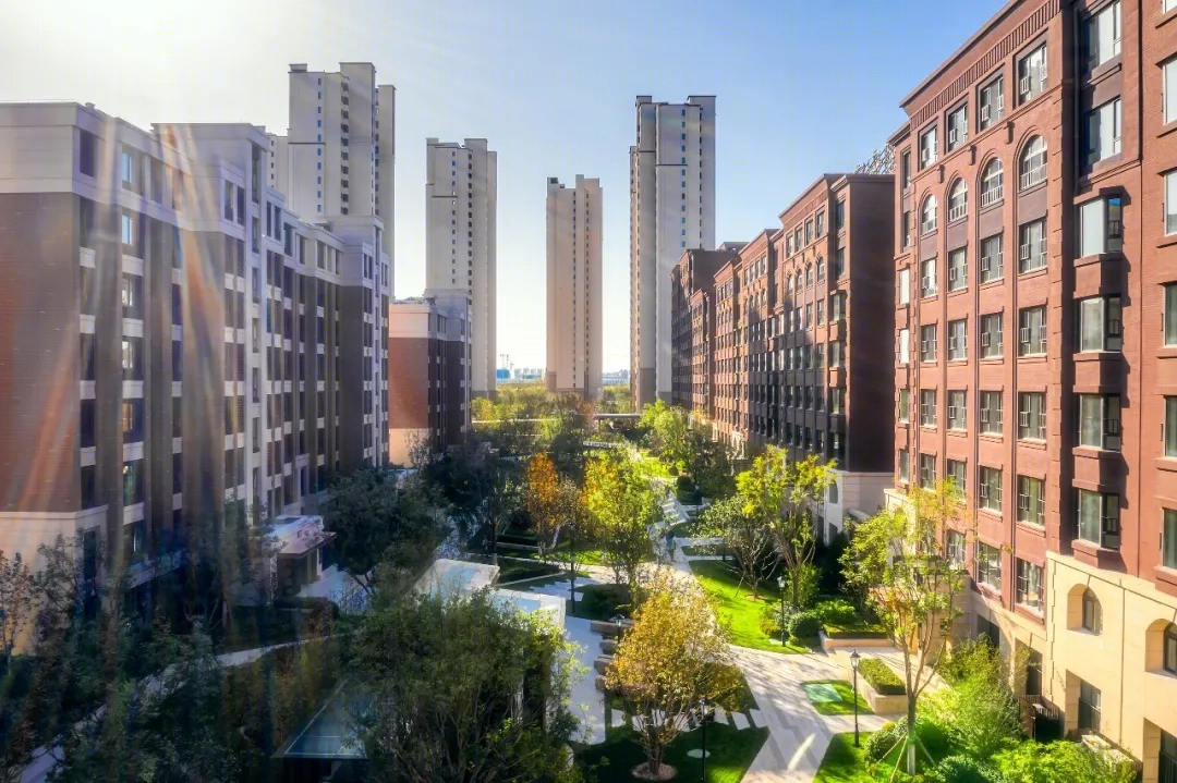 天津万科翡翠大道南区一期住宅景观-10