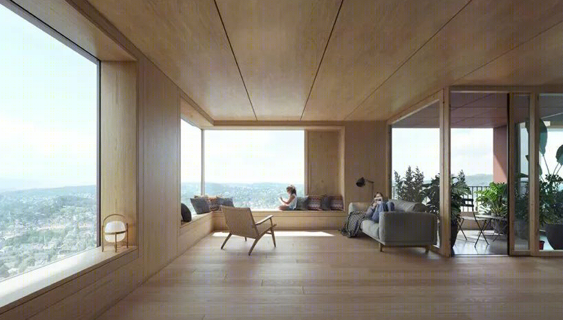 Rocket&Tigerli 木结构住宅塔楼丨瑞士丨Schmidt Hammer Lassen Architects-23