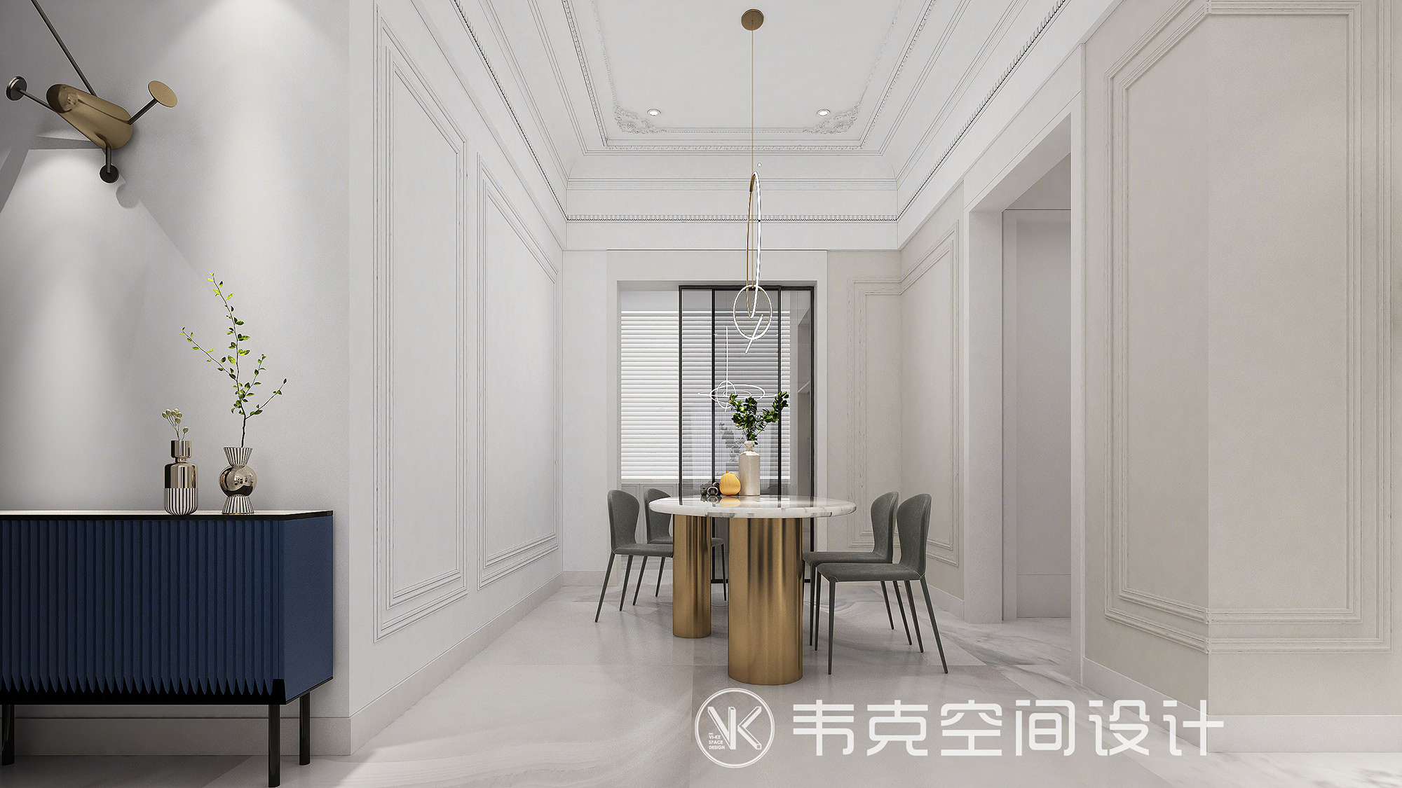 简约轻奢,温馨宜居——韦克空间设计案例解析-17