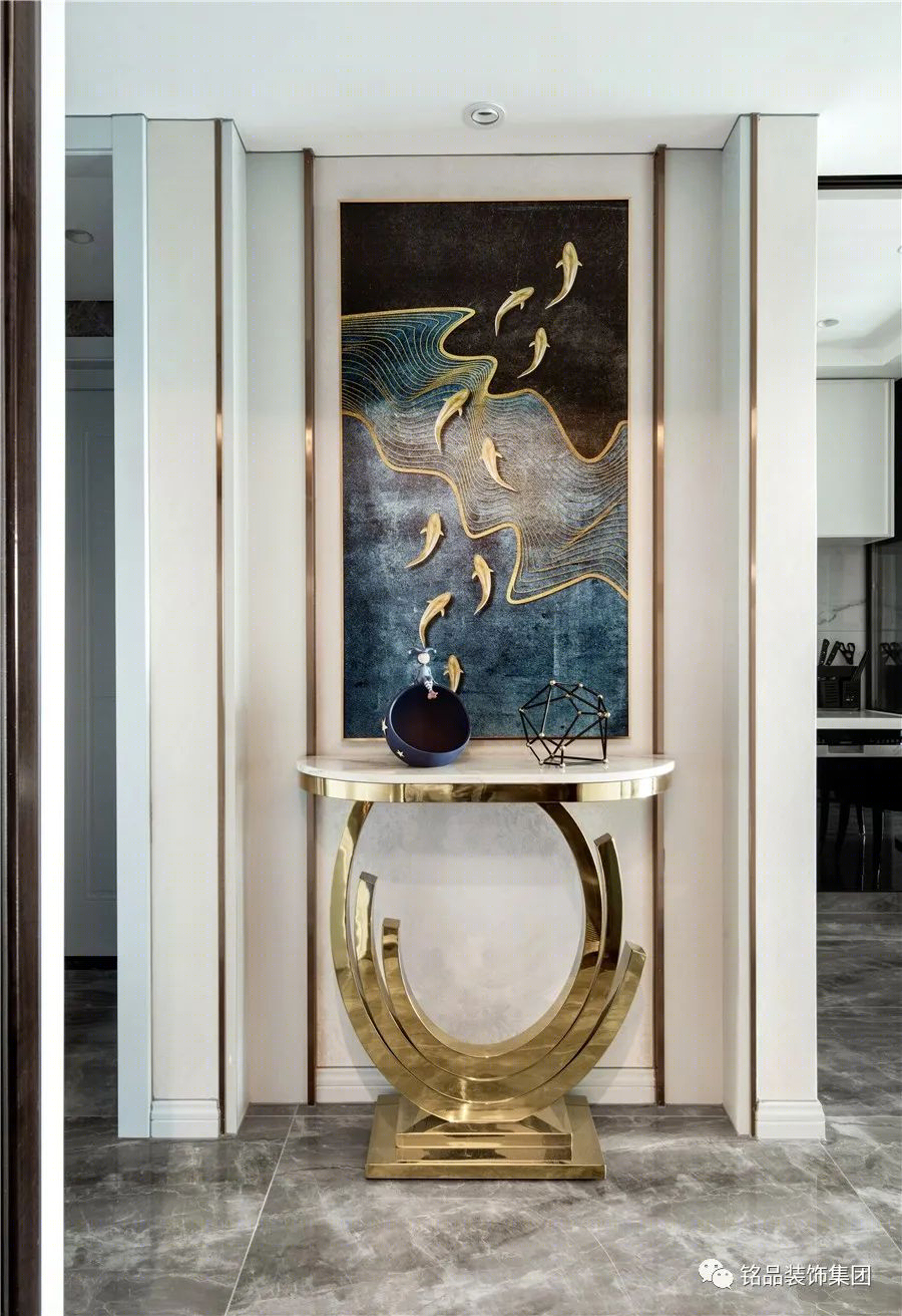 90㎡现代轻奢,打造通透生活空间-10