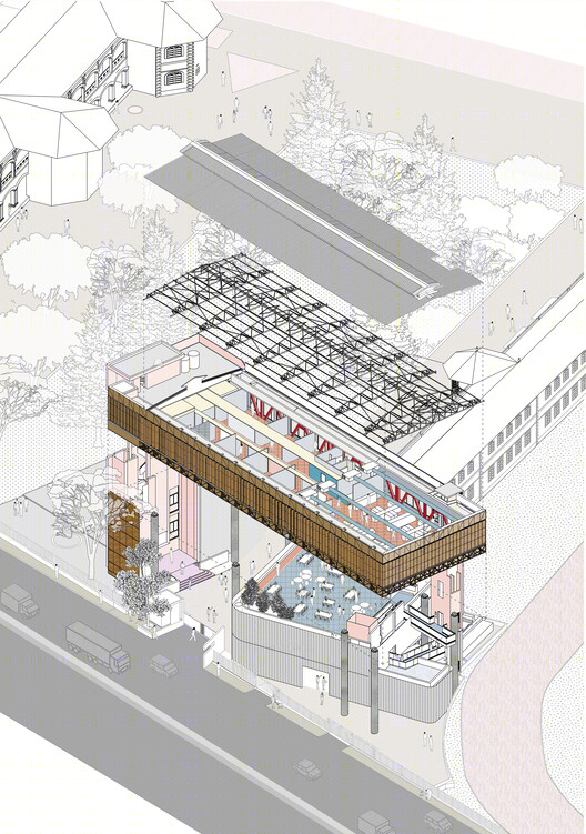 印度 HOVER SPACE · 巧妙融入历史校园的现代延伸丨Thirdspace Architecture Studio-28