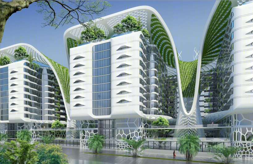 开罗可持续发展综合楼丨Vincent Callebaut Architectures-22