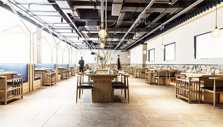 小南风村落餐厅空间-17