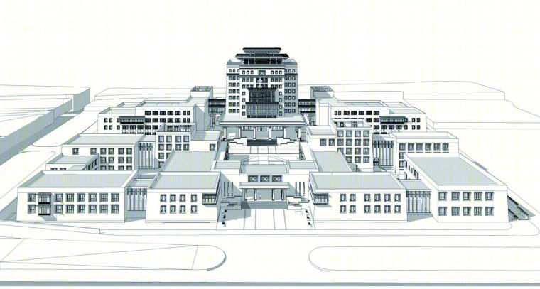 青海玉树州行政中心丨清华大学建筑设计研究院-31