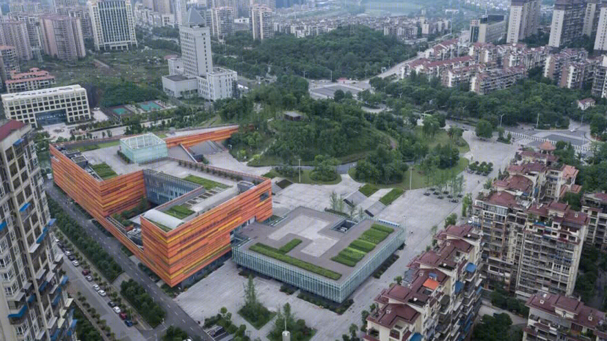 泸州市市民中心丨中国泸州丨韩冬青团队-7