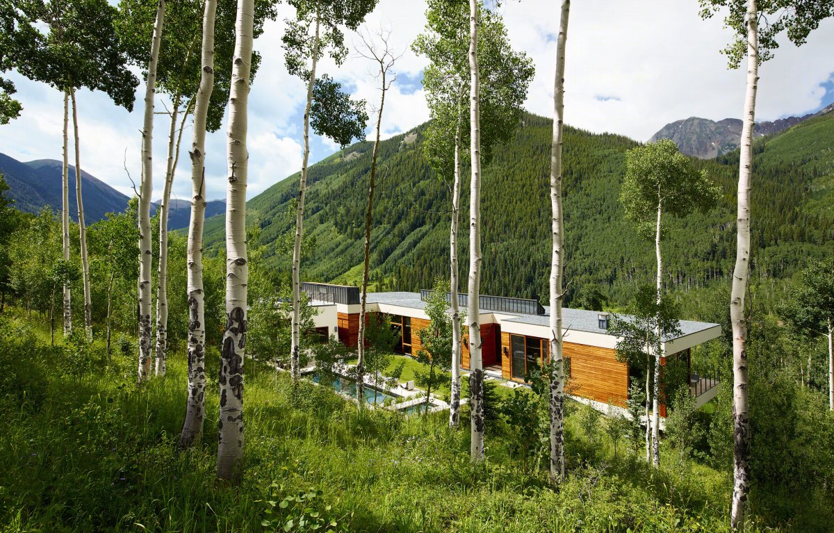 Shawn Henderson 的 Aspen Ski House | 温馨室内设计的典范-2