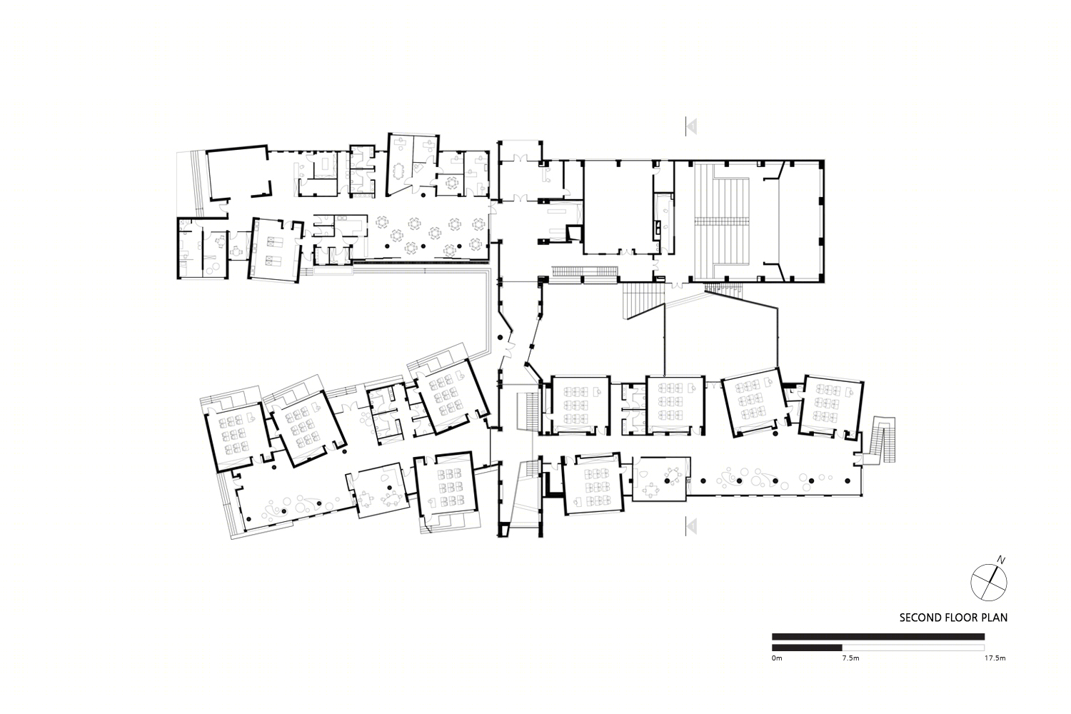 美国迪利然中央学校丨Storaket Architectural Studio-107