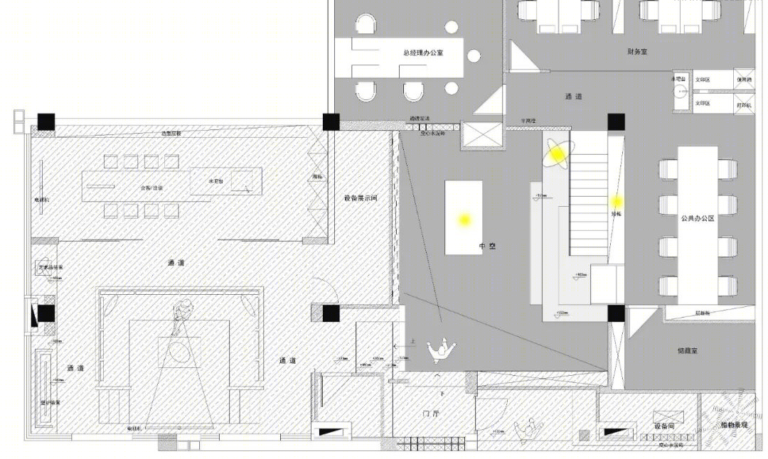光与空间的对话 · 浙江 SANS 280㎡现代艺术空间设计丨中国台州丨卡莫设计机构-51
