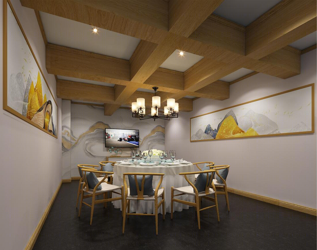蜀湘情中餐厅——多样化包间设计满足不同需求-8