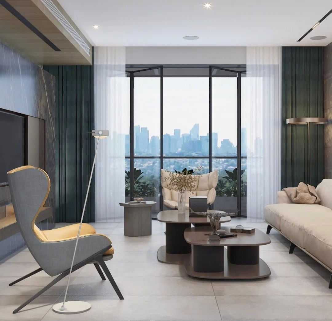 广东马思室内设计 | 219.71m²现代风，感受空间张力与大气-18