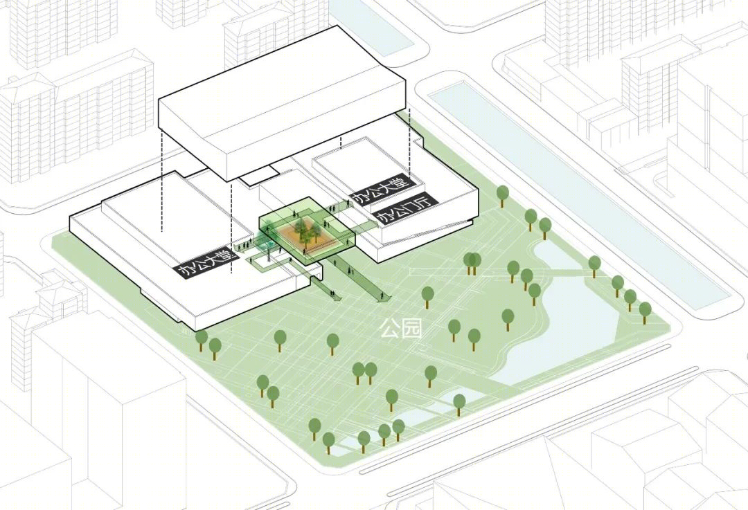 雄安新区零碳办公综合体丨中国河北丨同济大学建筑设计研究院（集团）有限公司建筑设计四院-16