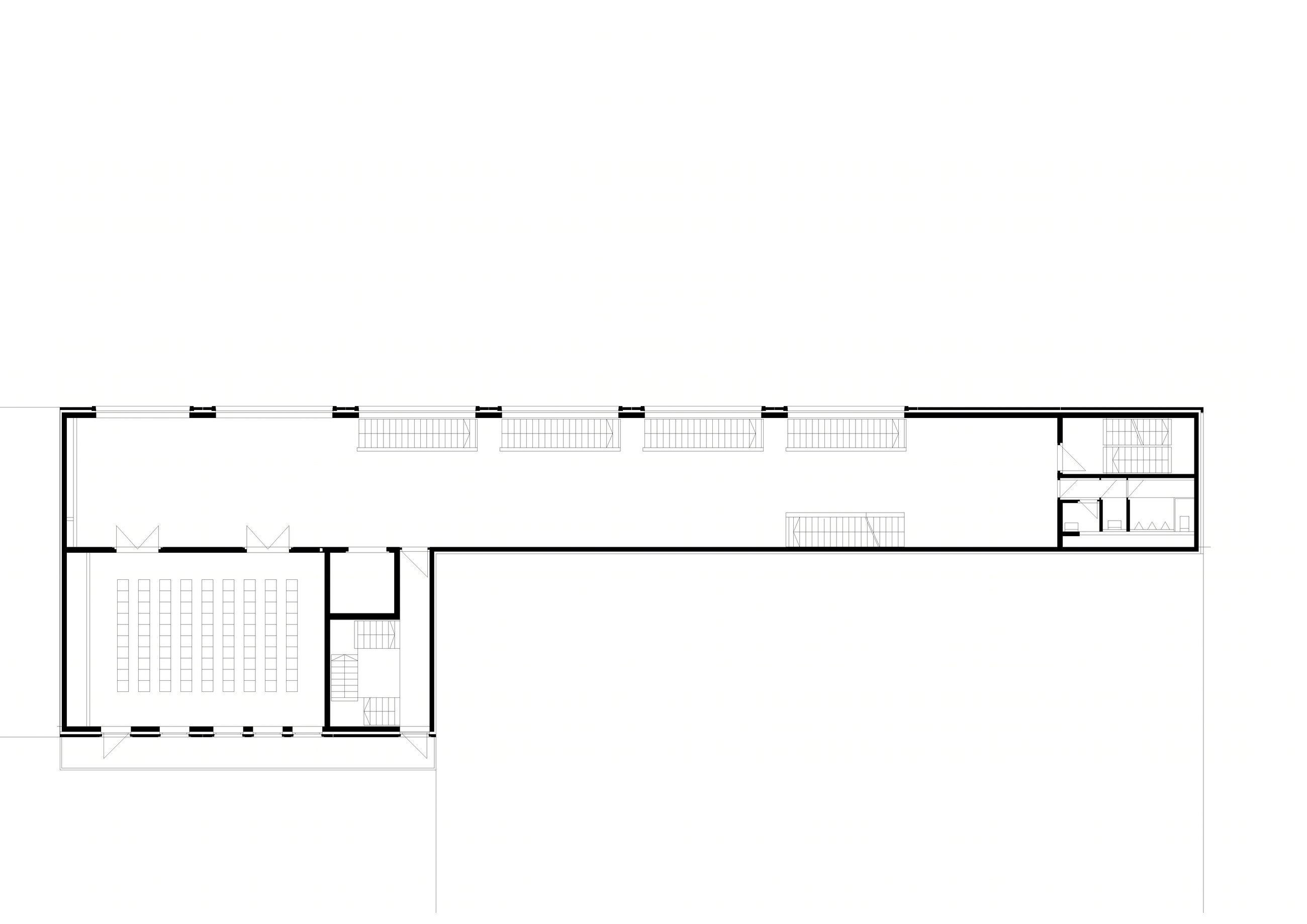 慕尼黑建筑中心 · 混凝土模块构建的展览空间-18