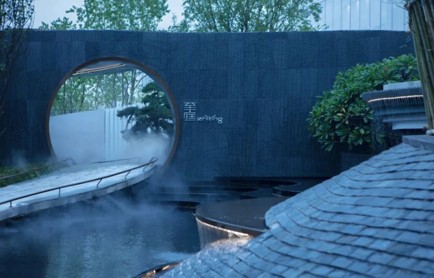 世茂滨江壹号 | 水墨画卷中的景观设计-32