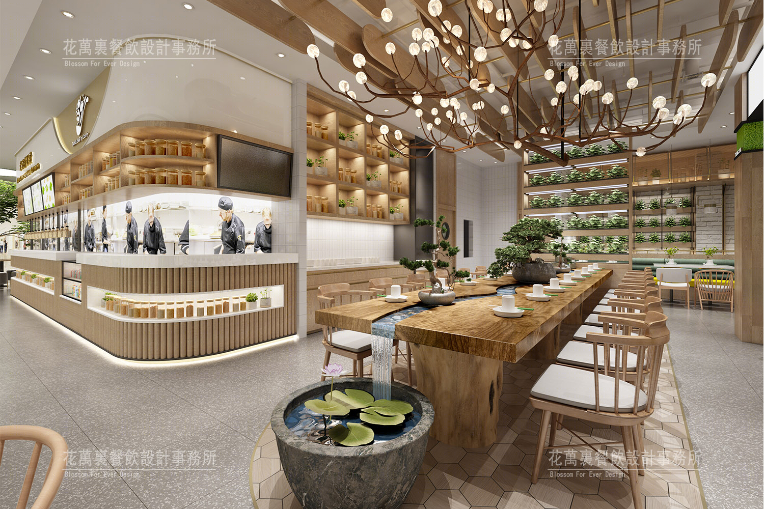 花万里餐饮设计-烫吧空间设计案例赏析                     -4