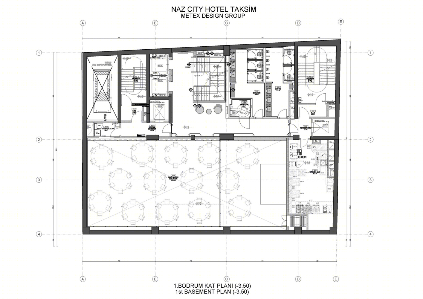 土耳其Taksim纳兹城酒店丨Metex Design Group-96