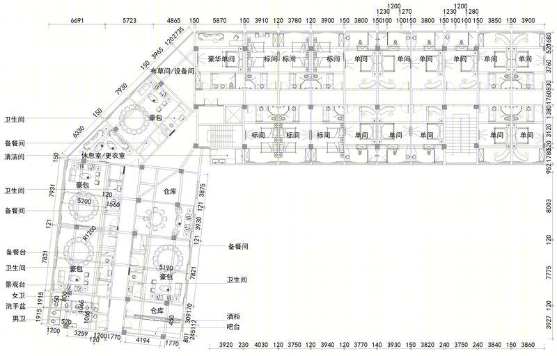 现代轻奢酒店恒兴大酒店-27