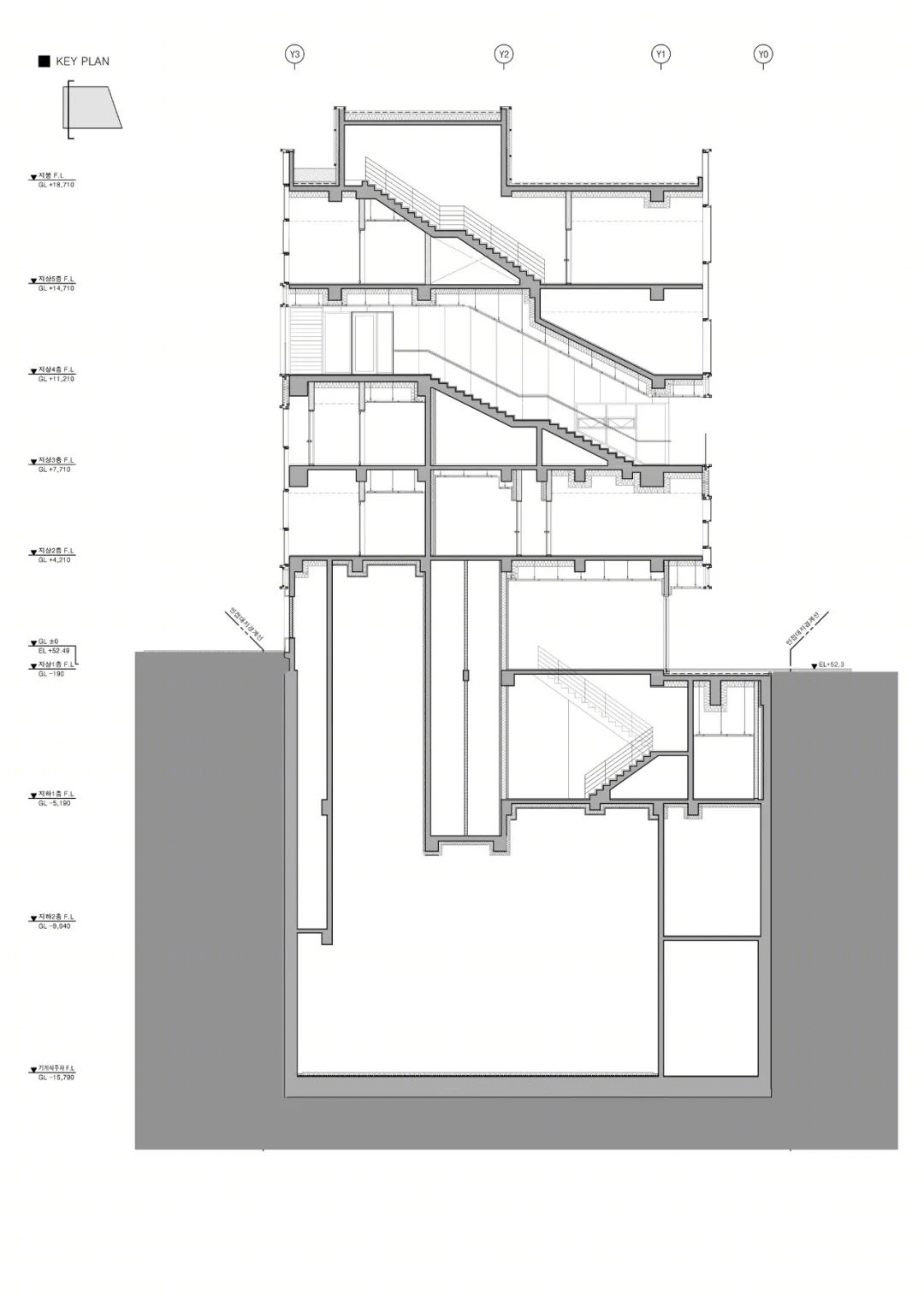 首尔梨泰院扭曲建筑 | 行人活动与城市景观的融合-31