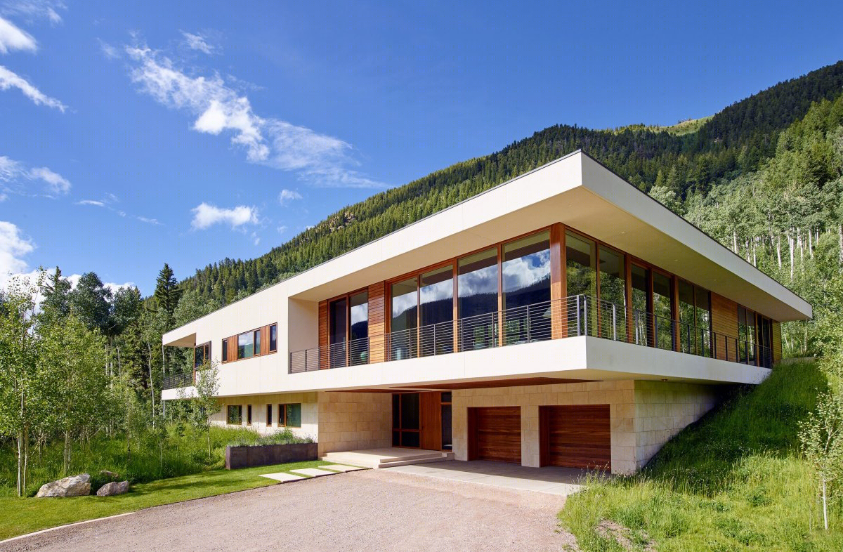 Shawn Henderson 的 Aspen Ski House | 温馨室内设计的典范-3