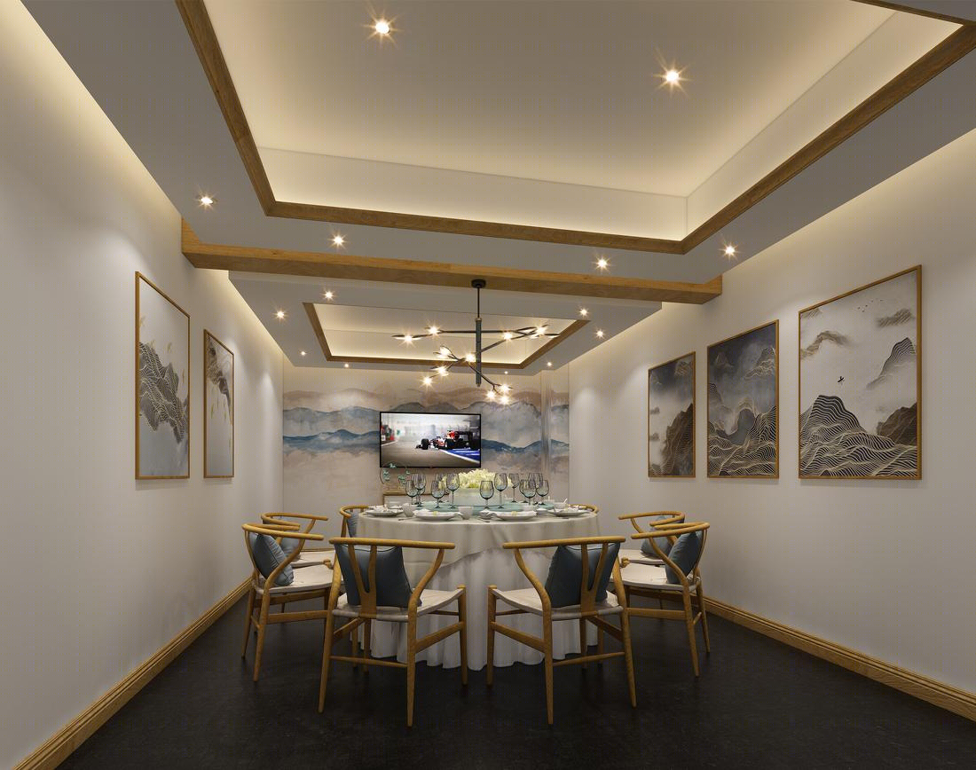 蜀湘情中餐厅——多样化包间设计满足不同需求-10