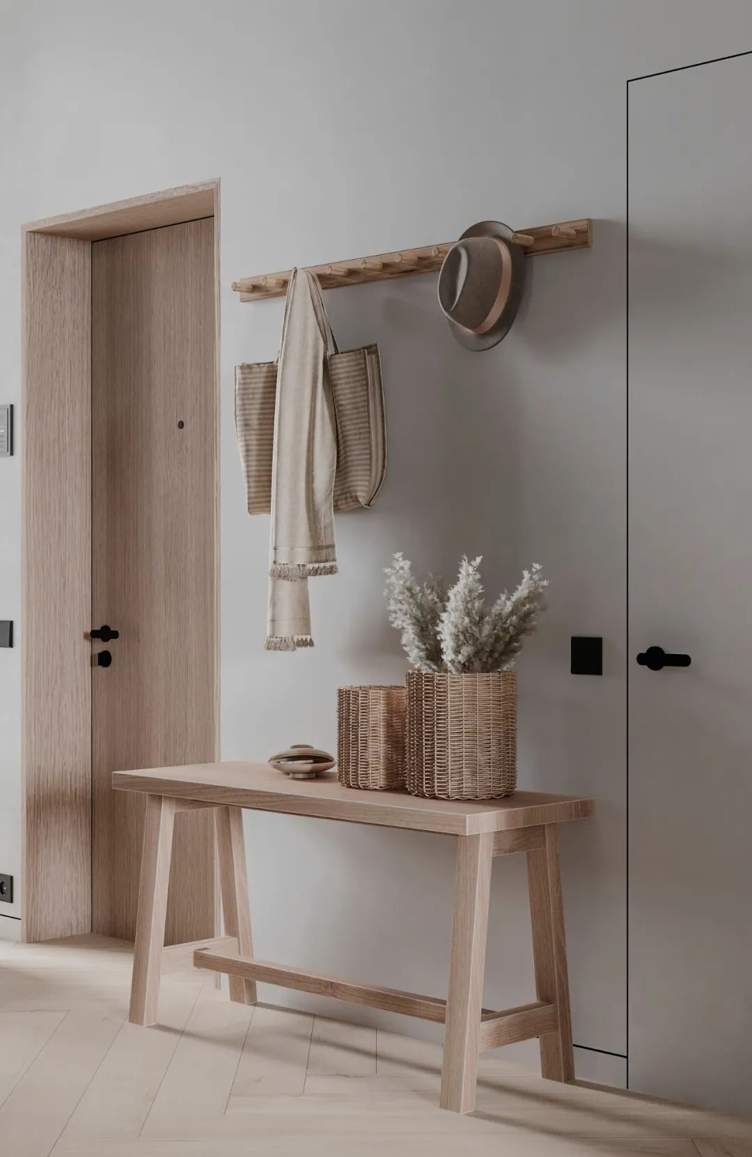 75㎡极简原木居丨Tomkin Design-1