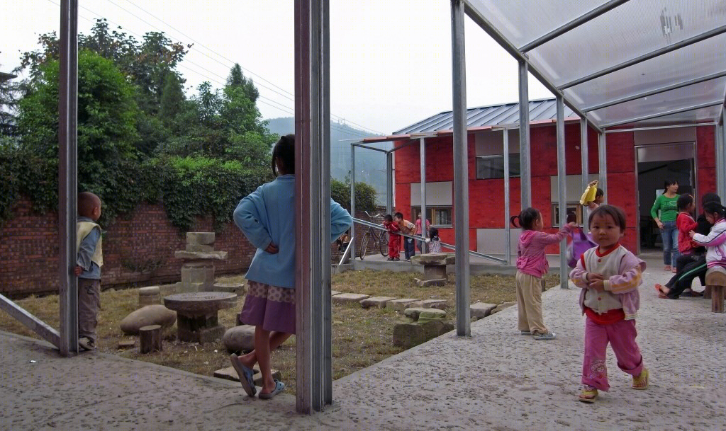 四川广元下寺小学校园重建-8