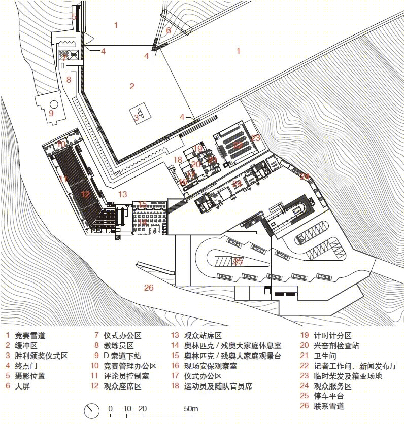 国家高山滑雪中心丨中国北京丨中国建筑设计研究院有限公司-55