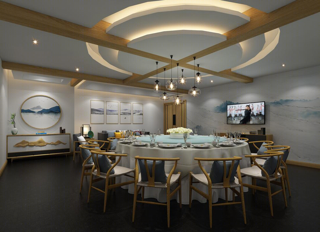 蜀湘情中餐厅——多样化包间设计满足不同需求-12