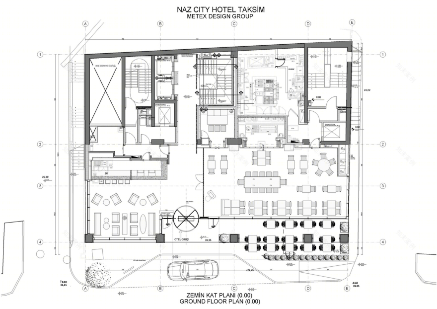 土耳其Taksim纳兹城酒店丨Metex Design Group-97