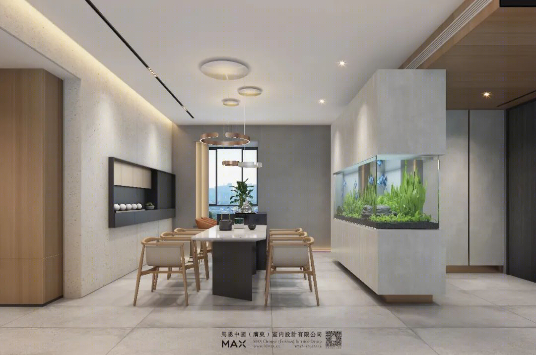 广东马思室内设计 | 219.71m²现代风，感受空间张力与大气-21