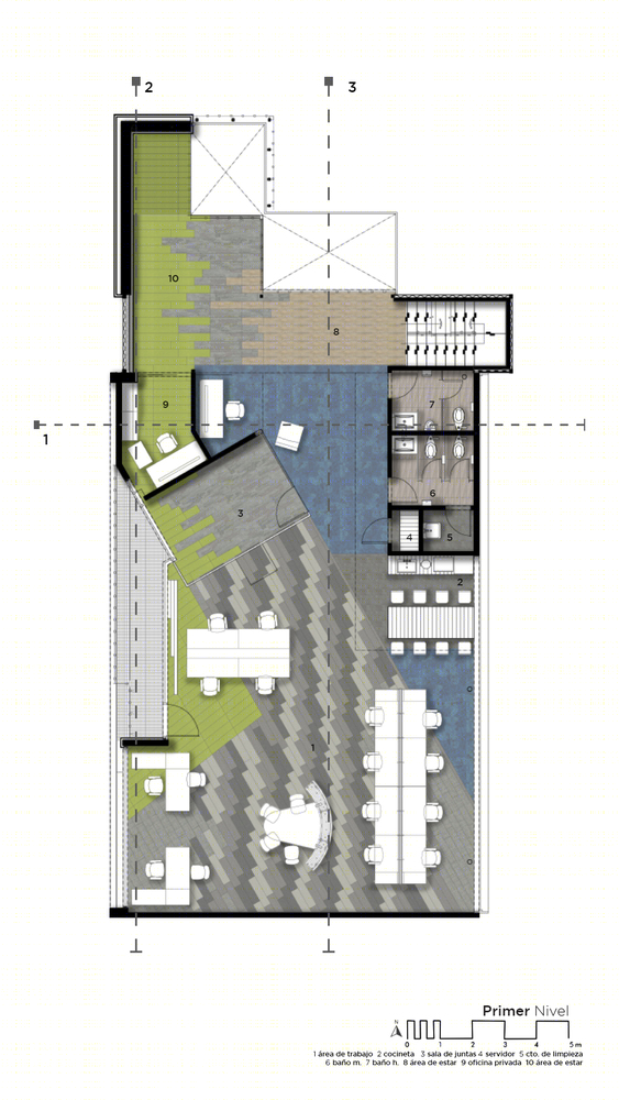 墨西哥 Coordenada 设计中心丨HADVD Arquitectos-23