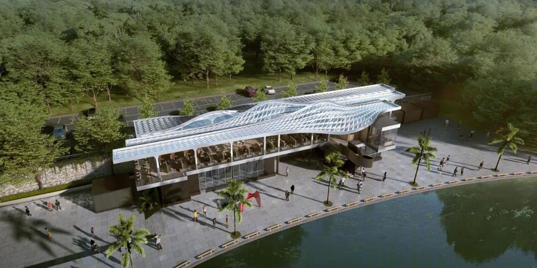 甘肃陇南滨水酒吧餐厅丨中国甘肃丨星球建筑设计MARS Studio-40