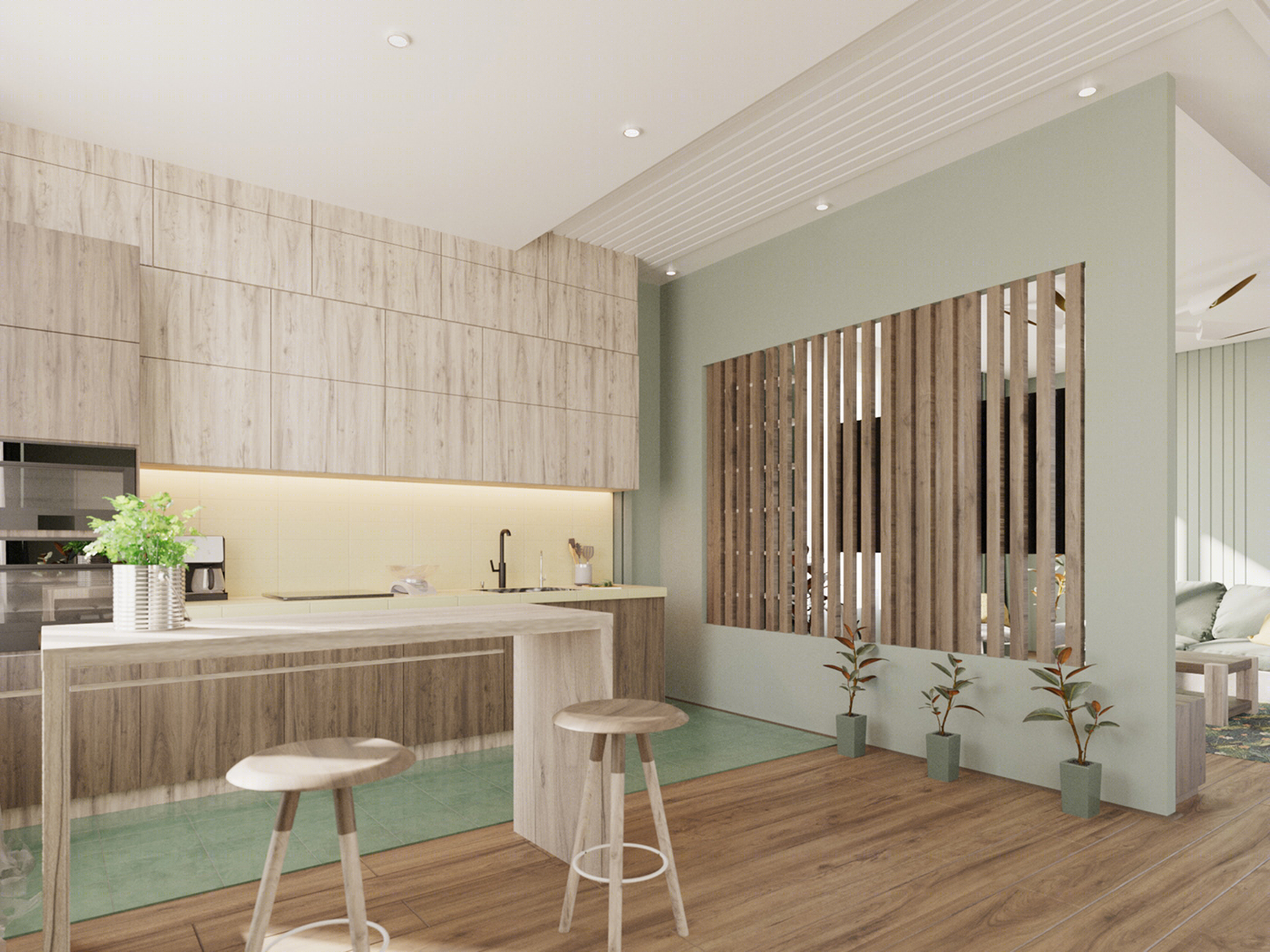 Anastasiya Gushchina丨平层丨Interior Design / calm tones-9