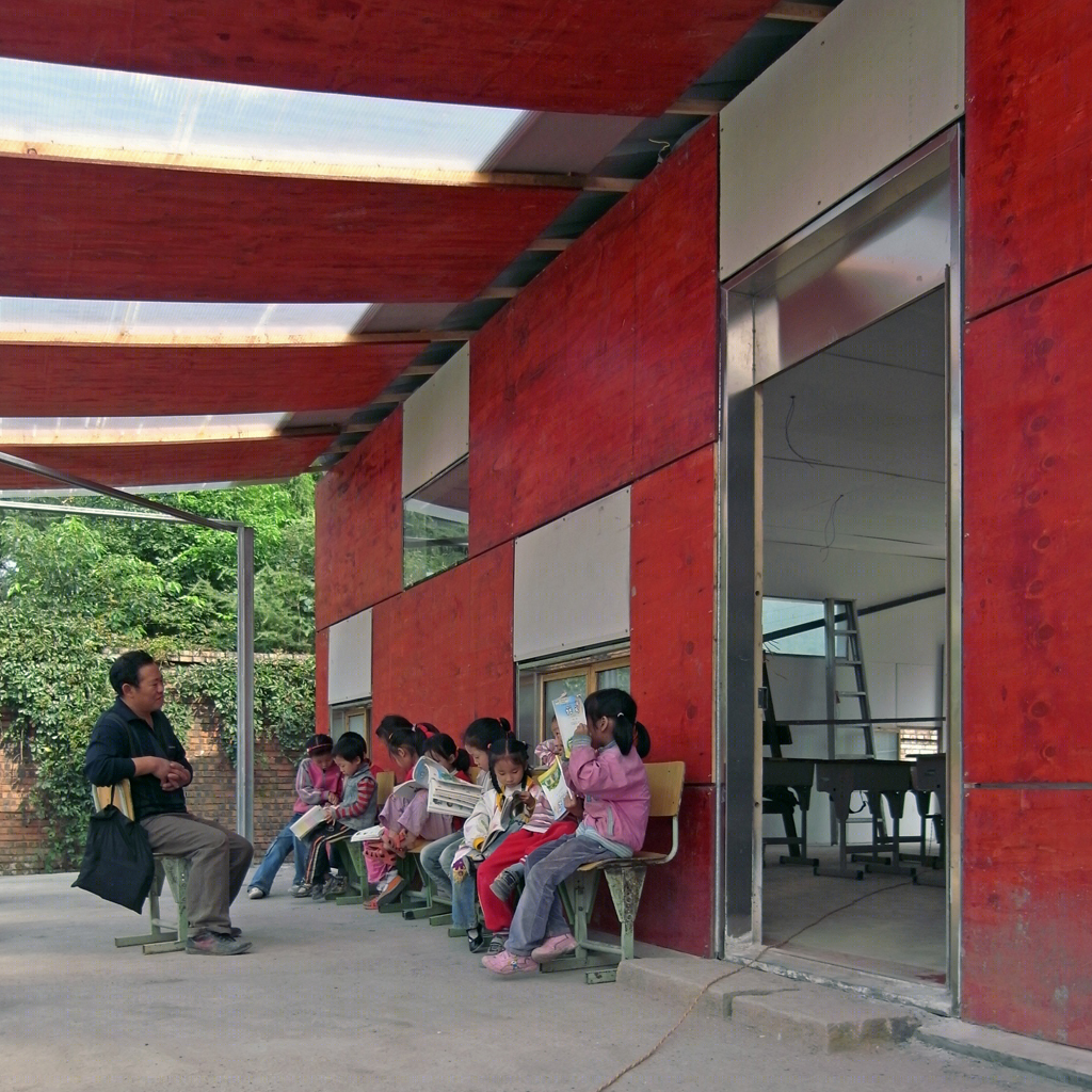 四川广元下寺小学校园重建-10