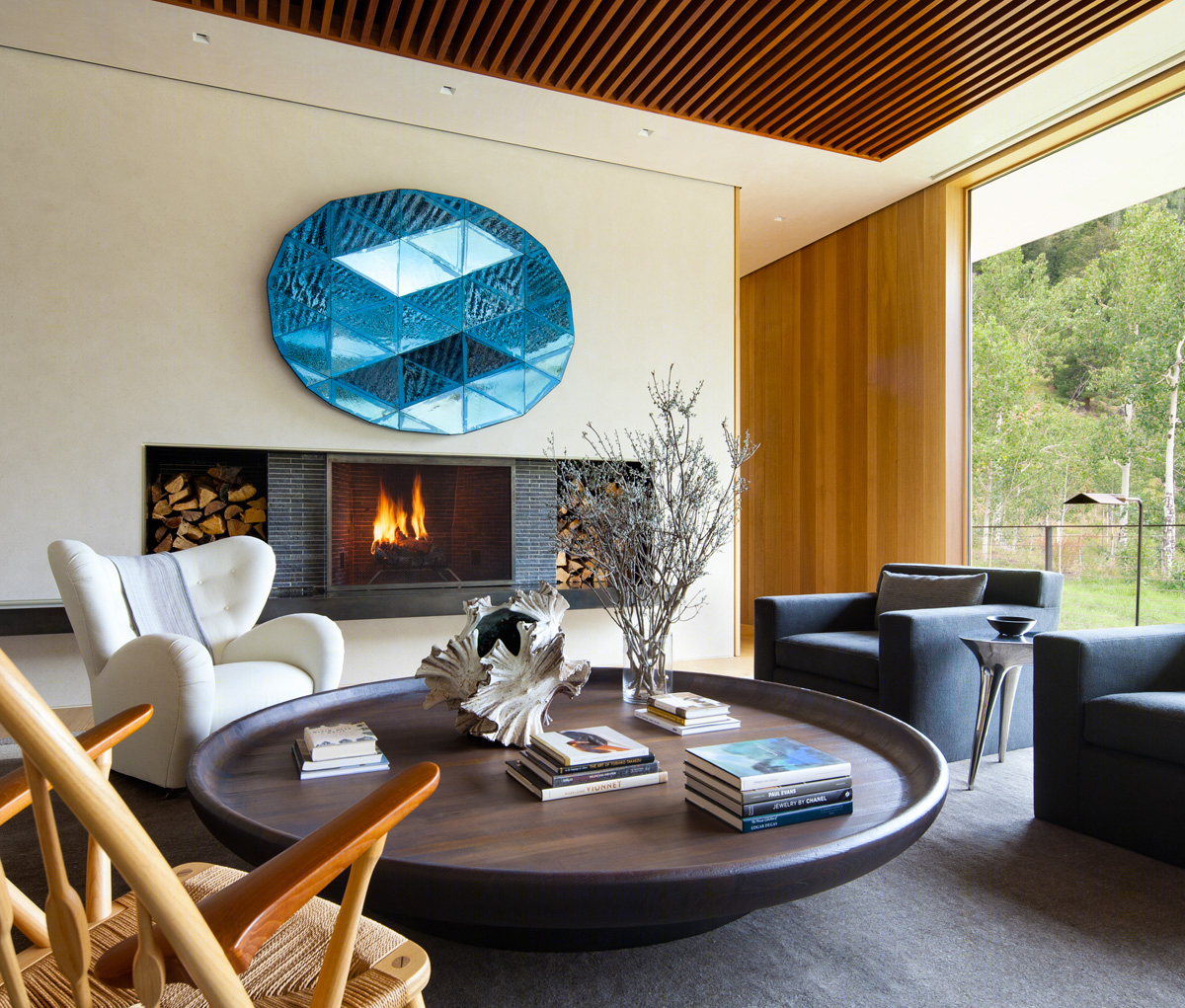 Shawn Henderson 的 Aspen Ski House | 温馨室内设计的典范-5