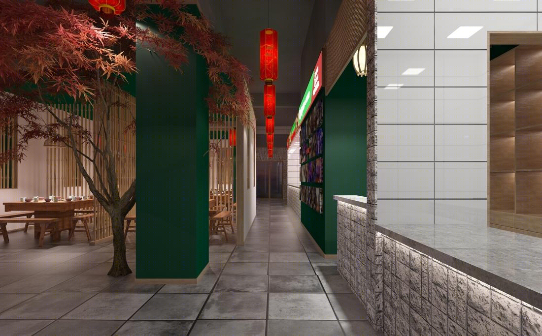 火锅店设计丨中国砚山-7