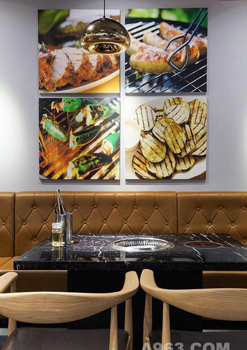 成都巴比叩烤肉店 | 年轻时尚的经济型自助餐饮设计-6