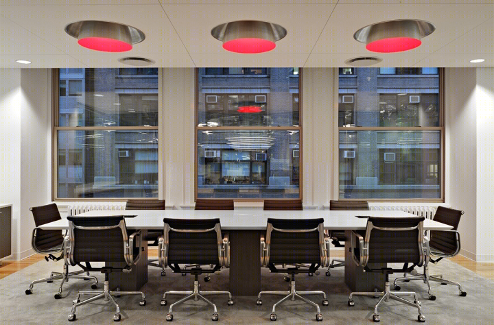 温克莱沃斯资本管理公司·纽约熨斗区的开放式办公空间丨BR Design Associates-11
