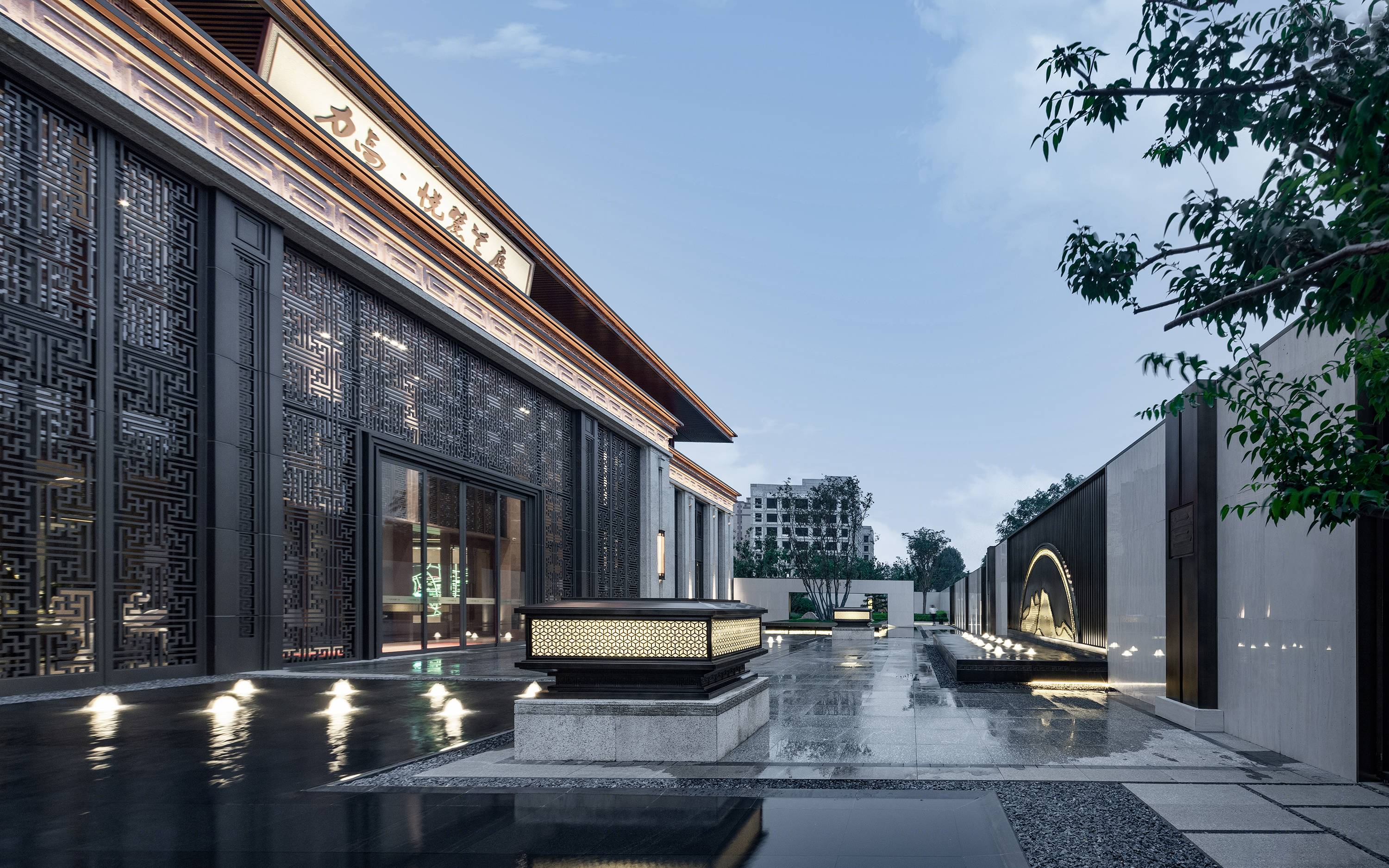 石家庄力高·悦麓兰庭居住示范区景观-18