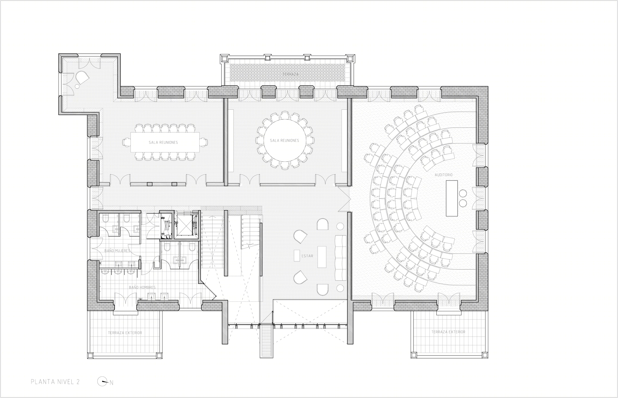 智利 Las Majadas 宫殿丨Teodoro Fernández Arquitectos-35