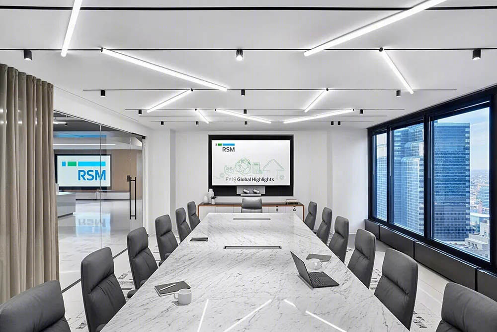 芝加哥 RSM 国际会计公司新总部丨美国芝加哥丨IA Interior Architects-22