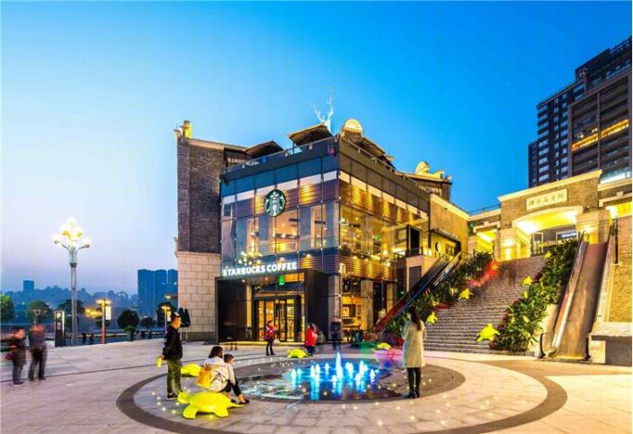 重庆长嘉汇住宅景观-13